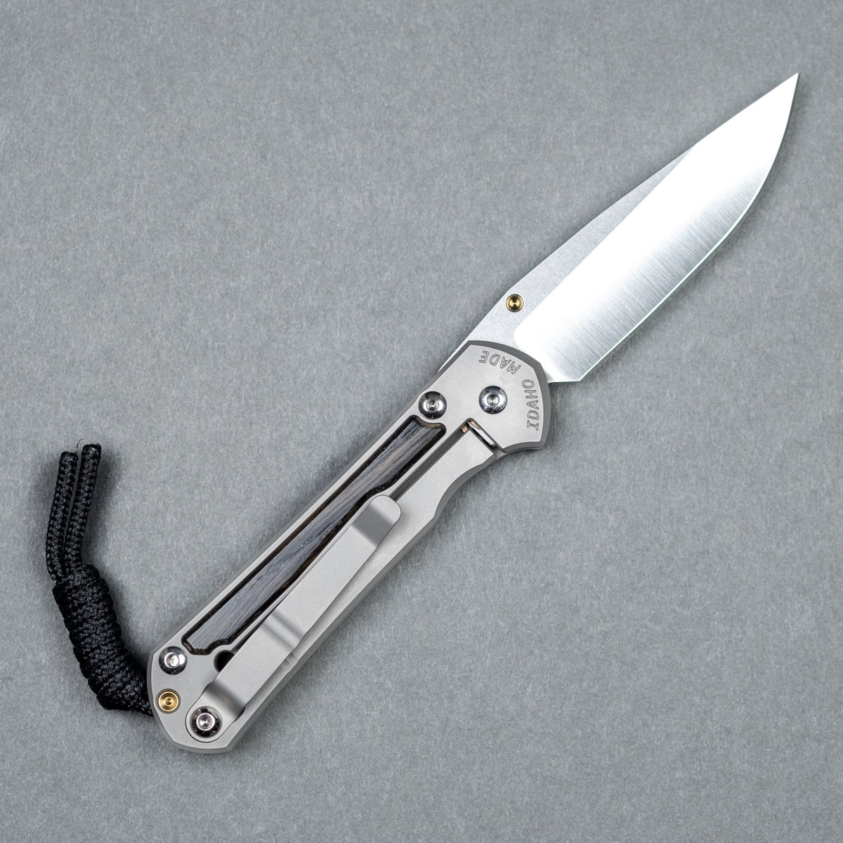 Chris Reeve Small Sebenza 31 w/ Bog Oak Inlay - Non Polished Handle - URBAN EDC®