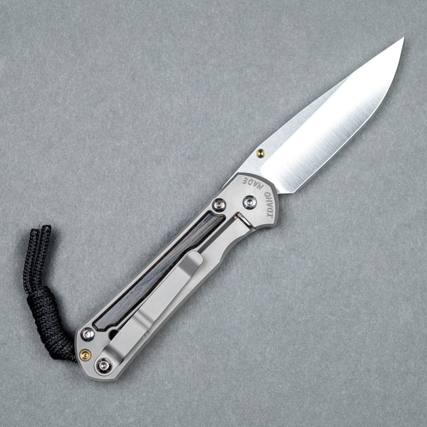 Chris Reeve Small Sebenza 31 w/ Bog Oak Inlay - Non Polished Handle - URBAN EDC®