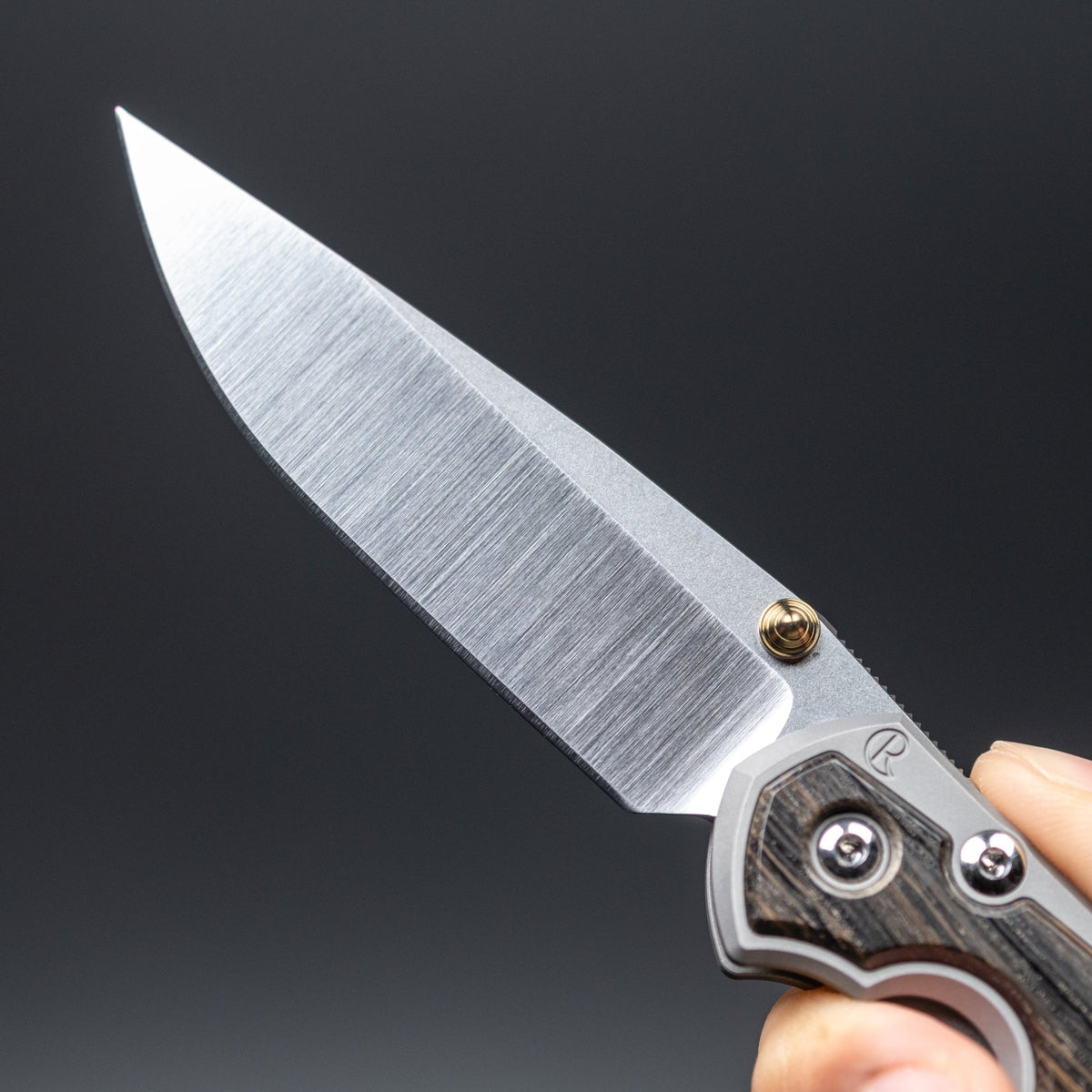 Chris Reeve Small Sebenza 31 w/ Bog Oak Inlay - Non Polished Handle - URBAN EDC®