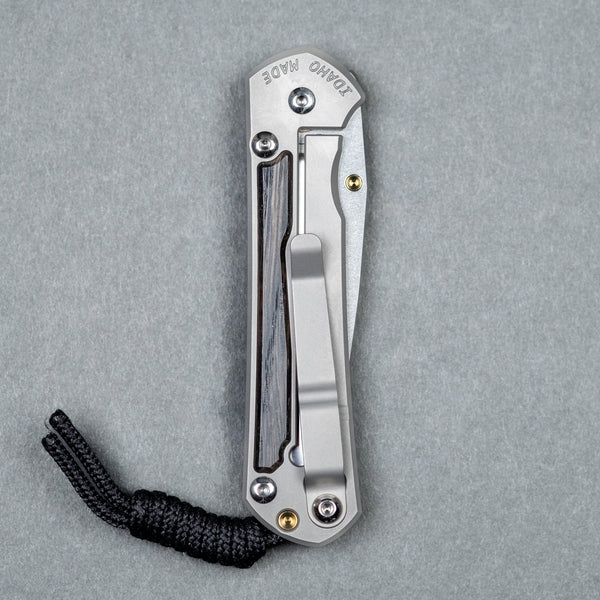 Chris Reeve Small Sebenza 31 w/ Bog Oak Inlay - Non Polished Handle - URBAN EDC®