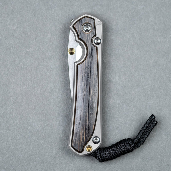 Chris Reeve Small Sebenza 31 w/ Bog Oak Inlay - Non Polished Handle - URBAN EDC®