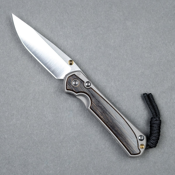 Chris Reeve Small Sebenza 31 w/ Bog Oak Inlay - Non Polished Handle - URBAN EDC®
