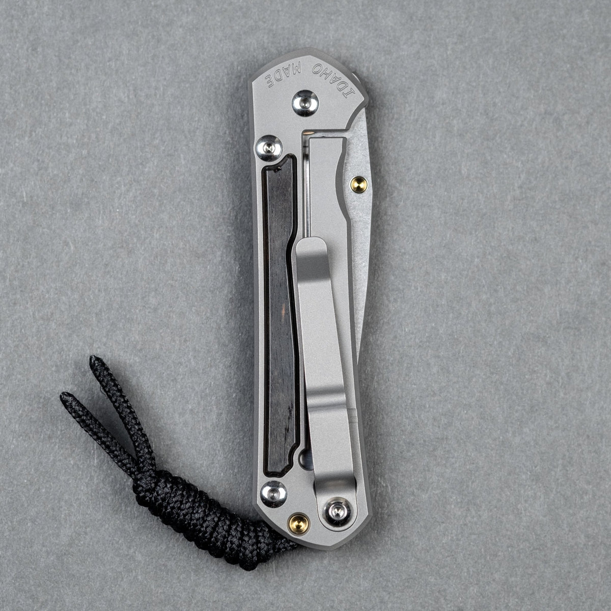 Chris Reeve Small Sebenza 31 w/ Macassar Ebony, Non - Polished Handle, Polished Drop Point - URBAN EDC®