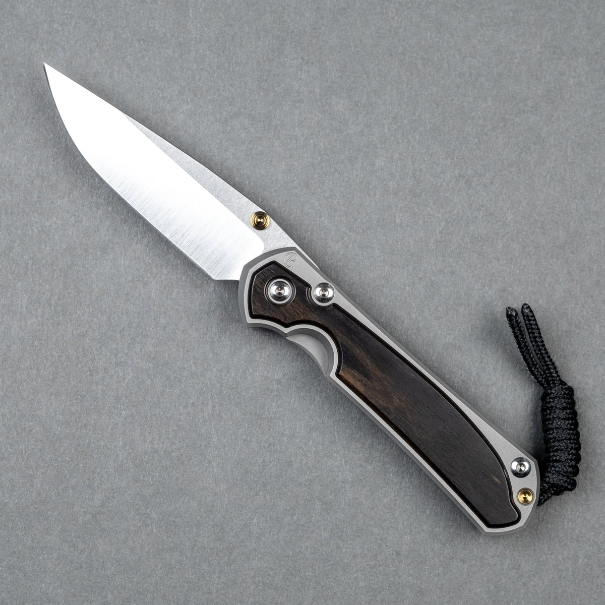 Chris Reeve Small Sebenza 31 w/ Macassar Ebony, Non - Polished Handle, Polished Drop Point - URBAN EDC®