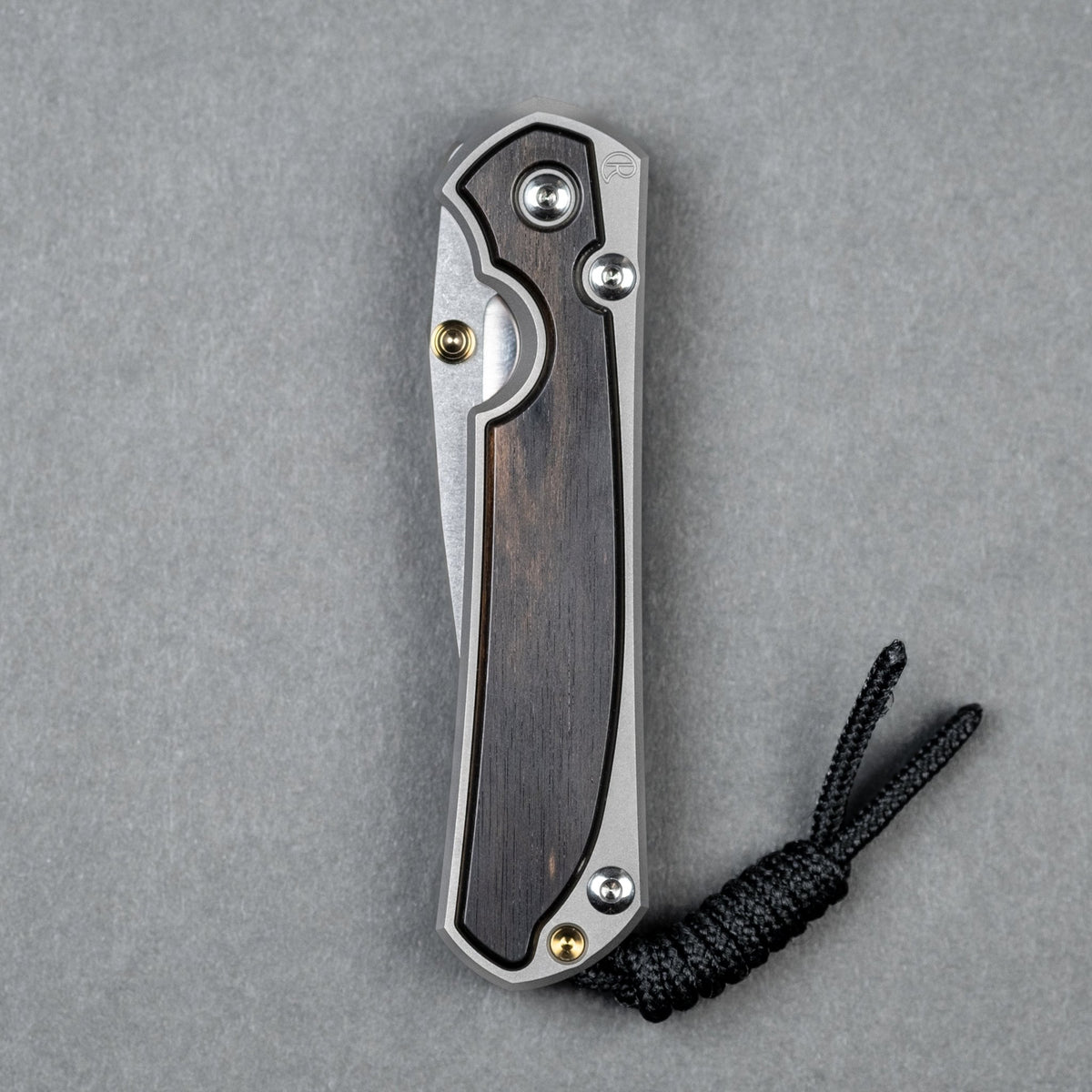 Chris Reeve Small Sebenza 31 w/ Macassar Ebony, Non - Polished Handle, Polished Drop Point - URBAN EDC®