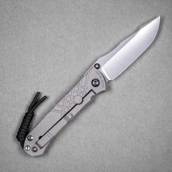 Chris Reeve Umnumzaan - Drop Point Magnacut & Sandblasted Titanium - URBAN EDC®