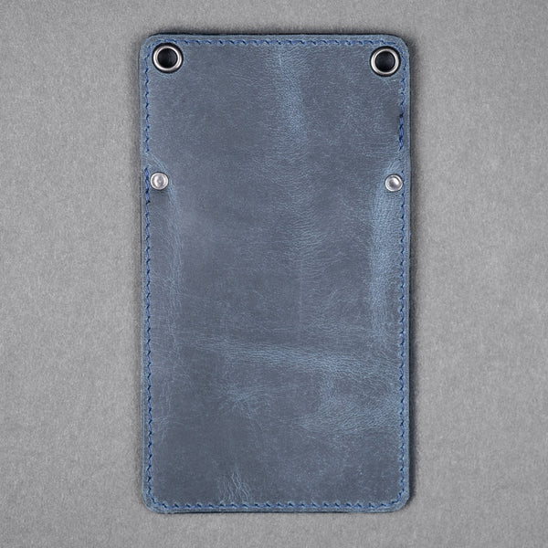 Concord Pocket Protector - Blue & Black Full - Grain Buffalo Leather - URBAN EDC®