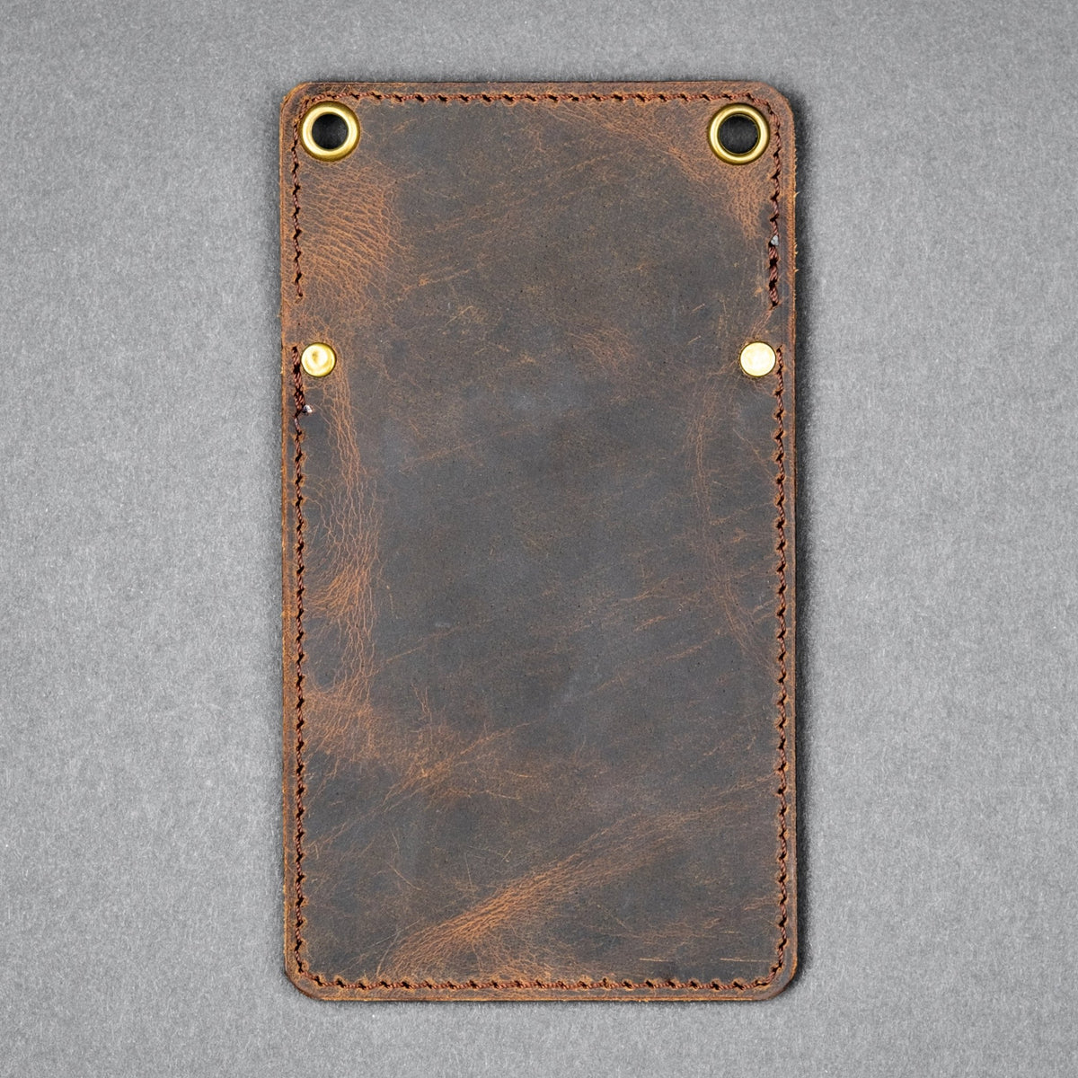 Concord Pocket Protector - Tan & Burnt Orange Full - Grain Buffalo Leather - URBAN EDC®