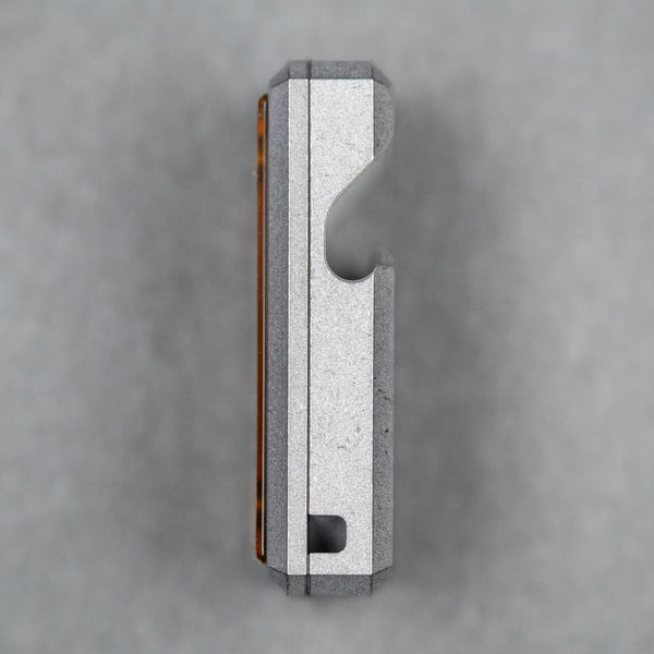 CrowGear Don't Worry Stone - Titanium & Polished Ultem Seigaiha (Exclusive) - URBAN EDC®