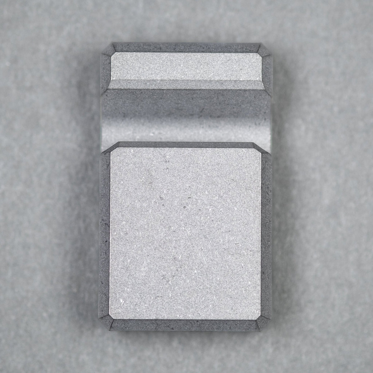 CrowGear Don't Worry Stone - Titanium & Polished Ultem Seigaiha (Exclusive) - URBAN EDC®