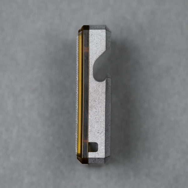 CrowGear Don't Worry Stone - Ultem & Titanium Seigaiha (Exclusive) - URBAN EDC®