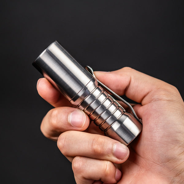 CWF Groovy Arcadian - Machined Titanium (Custom) - URBAN EDC®