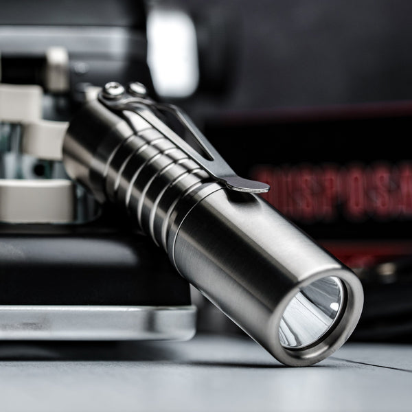 CWF Groovy Arcadian - Machined Titanium (Custom) - URBAN EDC®