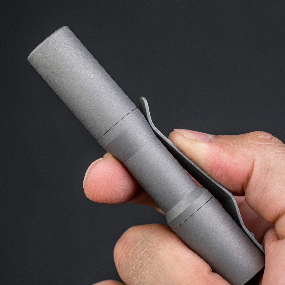 CWF Micro Arcadian Click - Titanium w/ Seigaiha Clip (Exclusive) - URBAN EDC®
