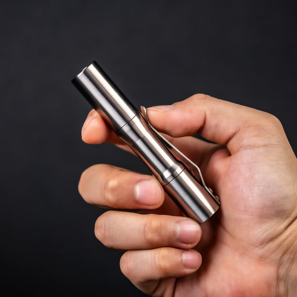 CWF Micro Click - Machined Titanium (Custom) - URBAN EDC®