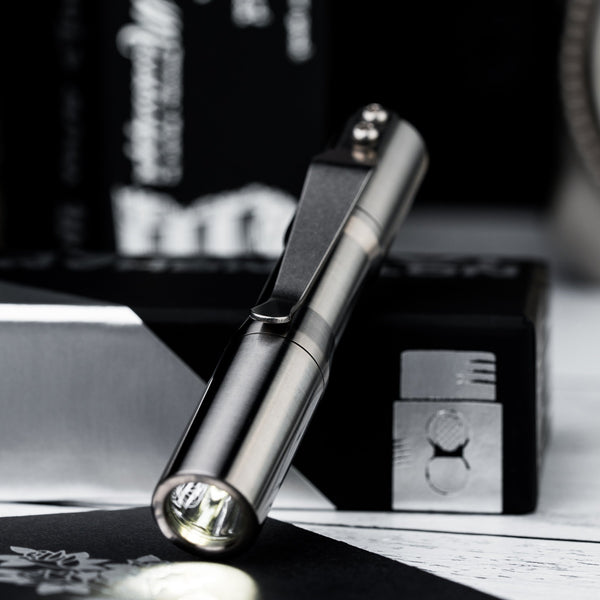 CWF Micro Click - Machined Titanium (Custom) - URBAN EDC®