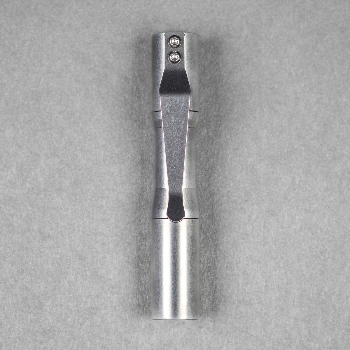 CWF Micro Click - Tumbled Titanium (Custom) - URBAN EDC®