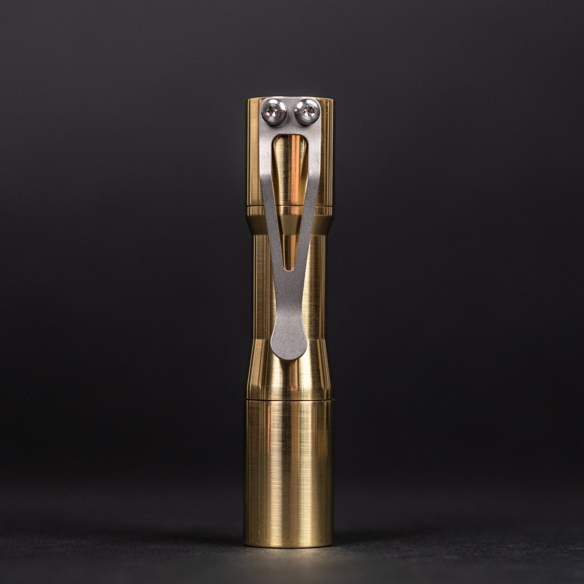 CWF Mini Arc Flashlight - Machined Brass (Custom) - URBAN EDC®