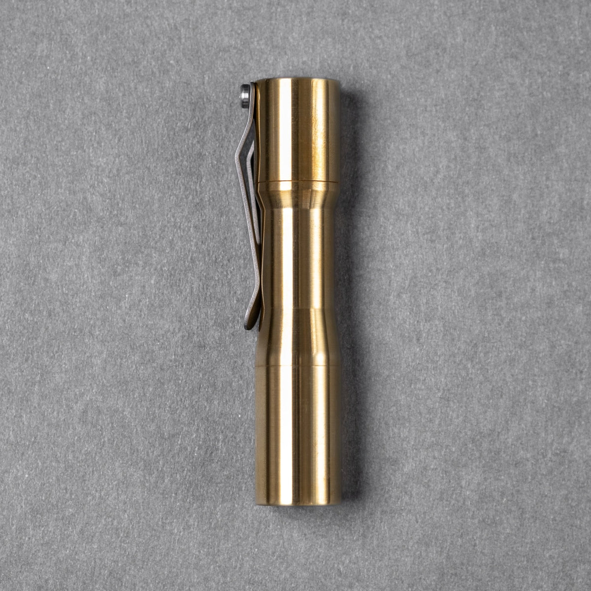 CWF Mini Arc Flashlight - Machined Brass (Custom) - URBAN EDC®