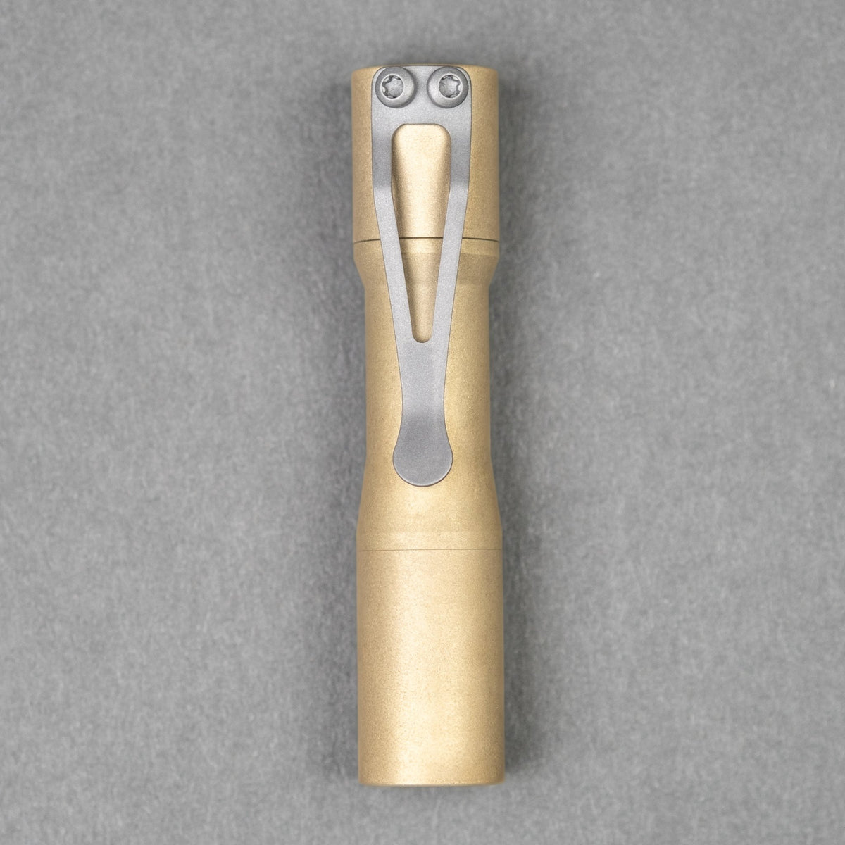 CWF Mini Arc Flashlight - Stonewashed Brass (Custom) - URBAN EDC®