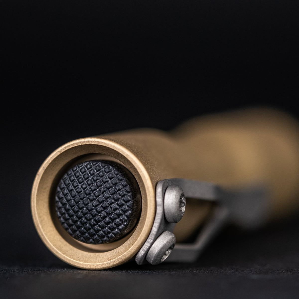 CWF Mini Arc Flashlight - Stonewashed Brass (Custom) - URBAN EDC®