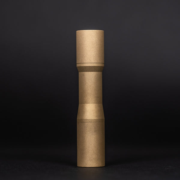 CWF Mini Arc Flashlight - Stonewashed Brass (Custom) - URBAN EDC®