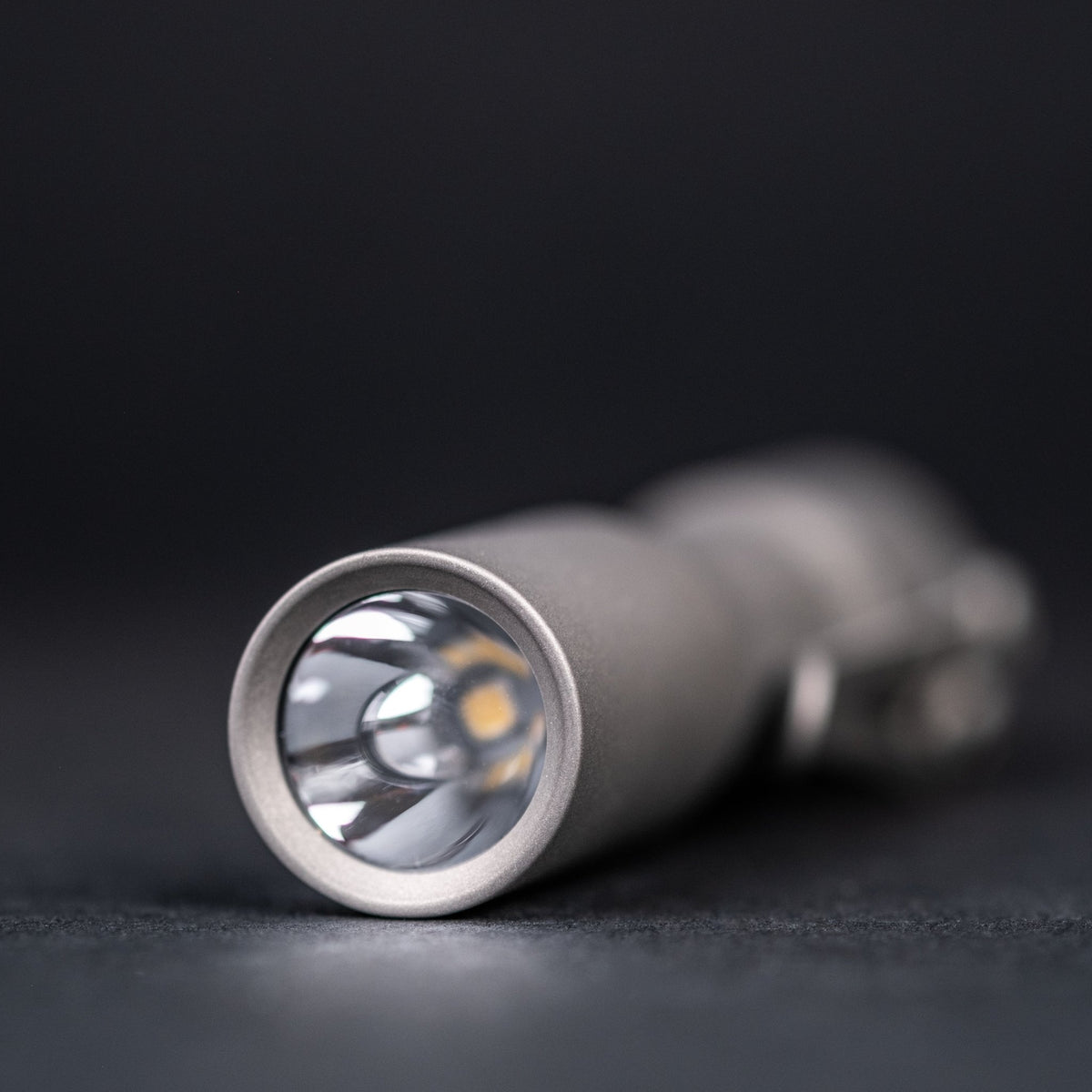 CWF Mini Arc Flashlight - Stonewashed Titanium (Custom) - URBAN EDC®