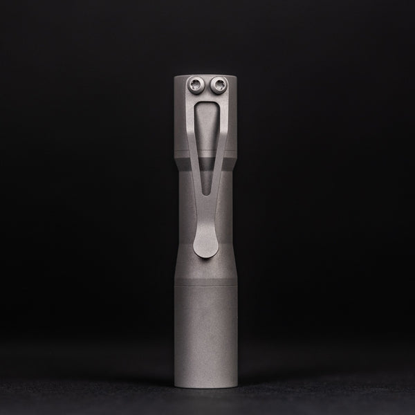 CWF Mini Arc Flashlight - Stonewashed Titanium (Custom) - URBAN EDC®