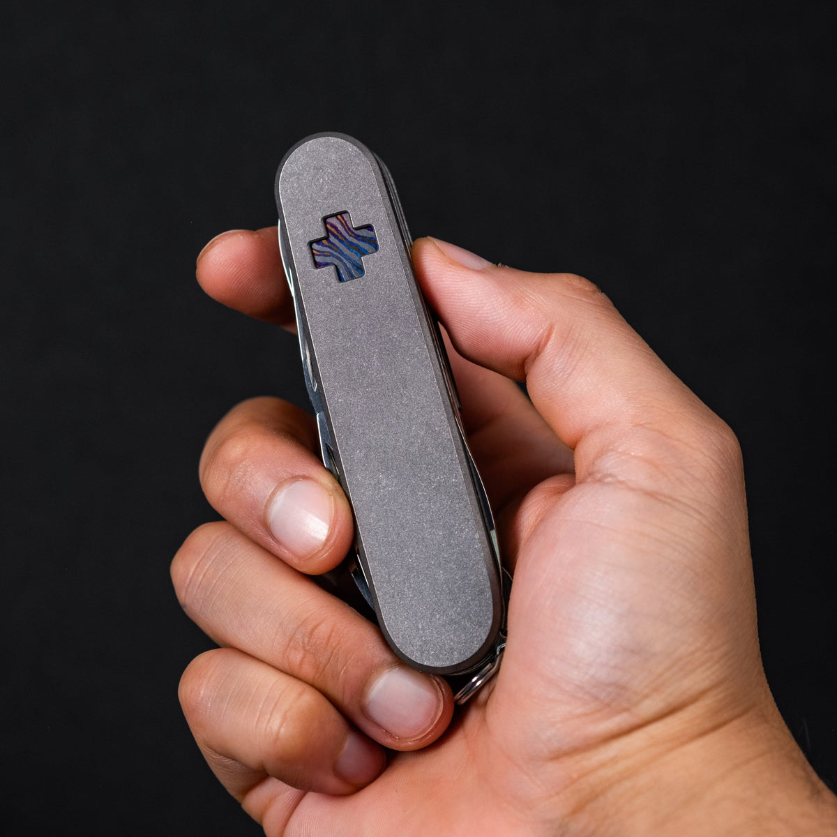 Daily Customs Super Tinker - Titanium w/ Zitanium Insert - URBAN EDC®
