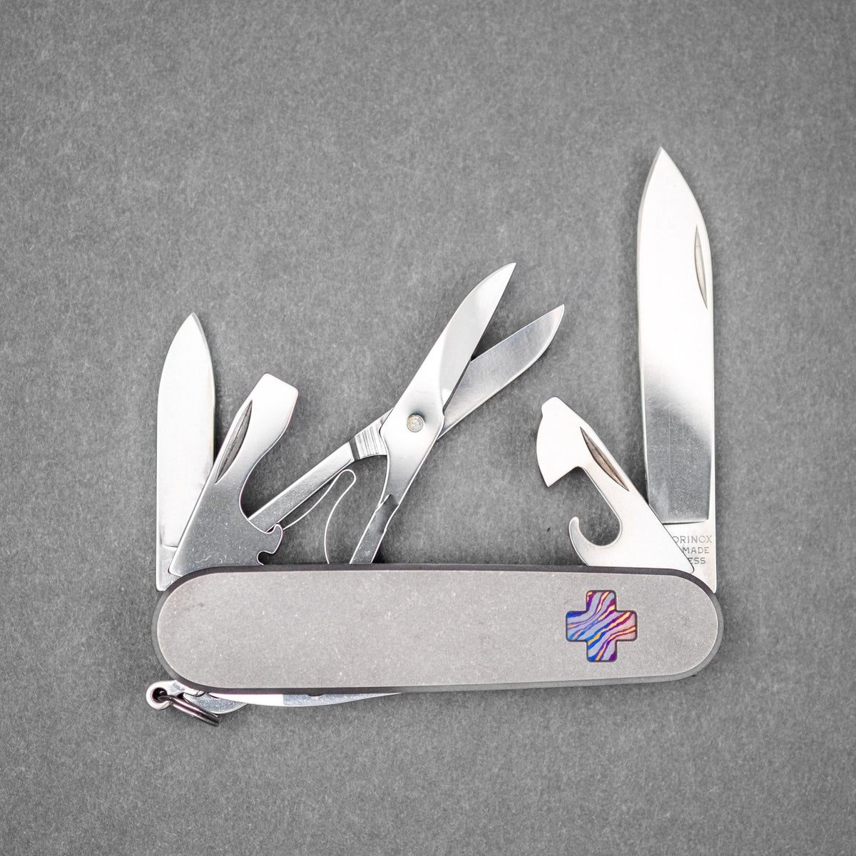 Daily Customs Super Tinker - Titanium w/ Zitanium Insert - URBAN EDC®