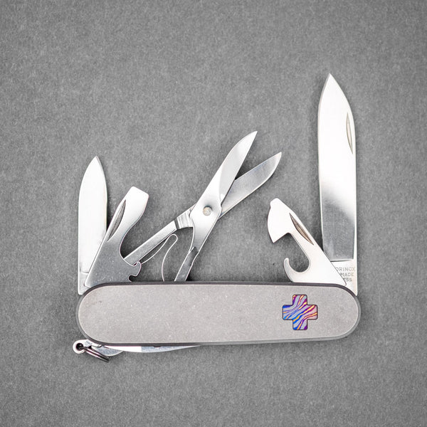 Daily Customs Super Tinker - Titanium w/ Zitanium Insert - URBAN EDC®