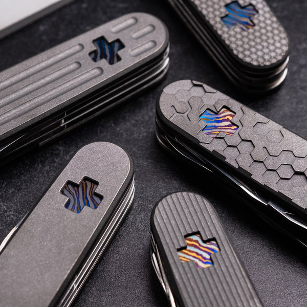 Daily Customs Super Tinker - Titanium w/ Zitanium Insert - URBAN EDC®