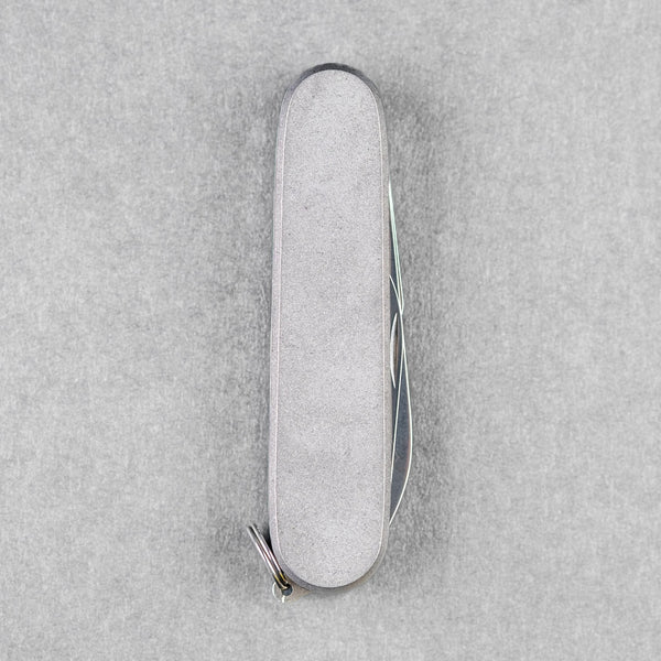 Daily Customs x URBAN Recruit SAK - Seigaiha Titanium w/ Black Micarta Inlay - URBAN EDC®