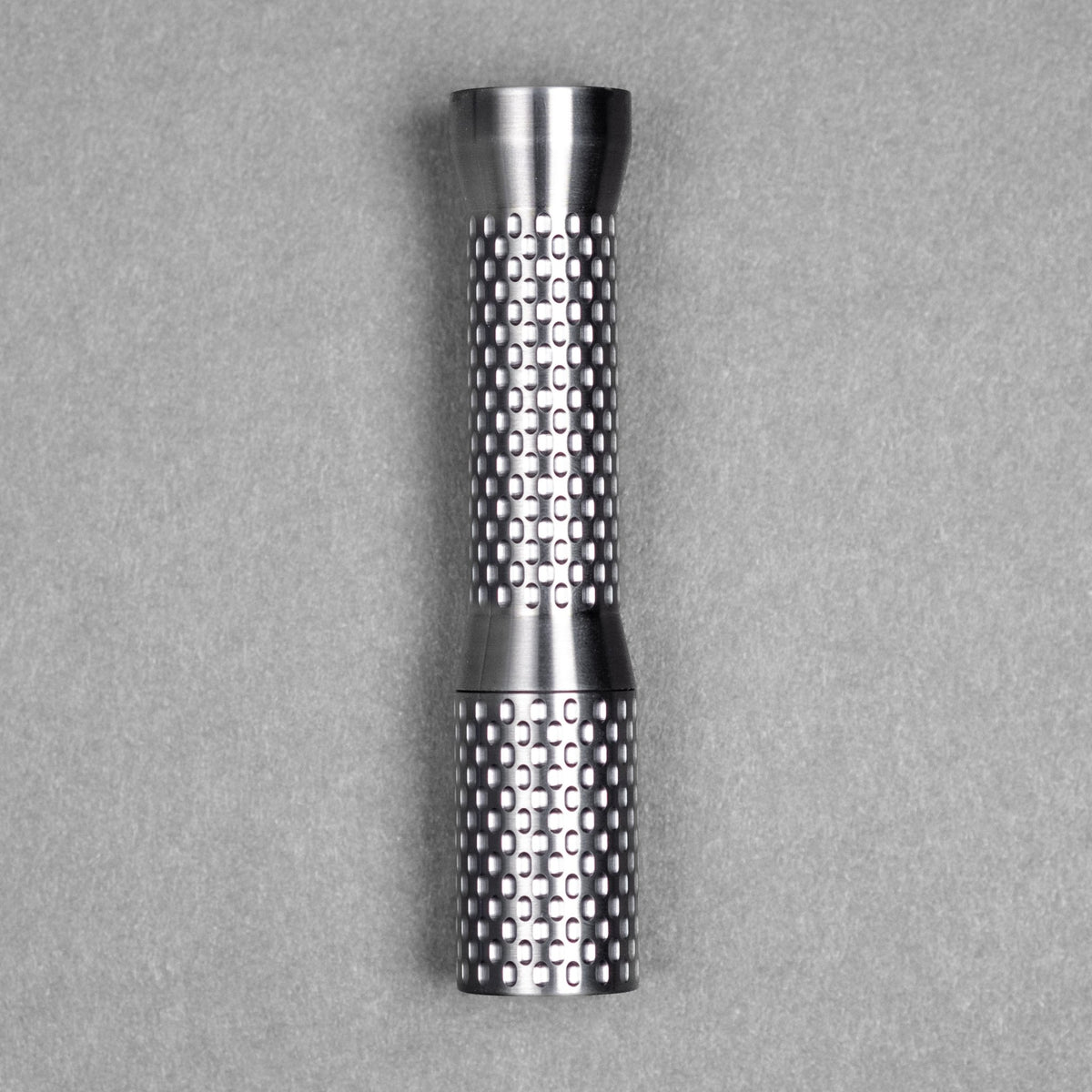 Dawson Machine Craft Divot Slim Flashlight - Satin Titanium (Custom) - URBAN EDC®