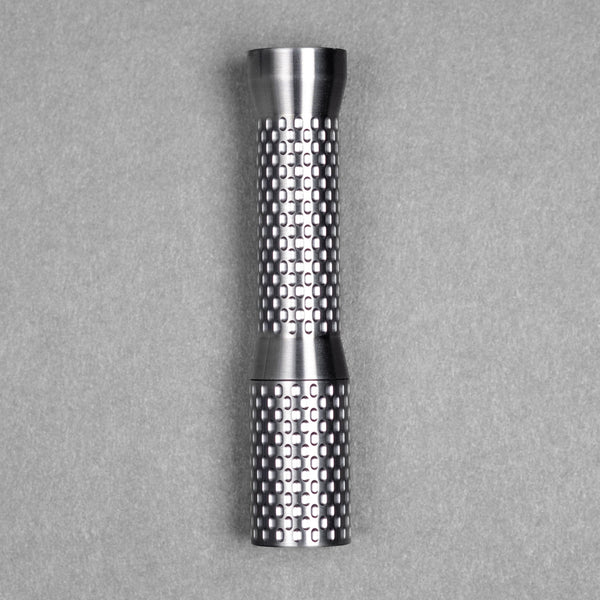 Dawson Machine Craft Divot Slim Flashlight - Satin Titanium (Custom) - URBAN EDC®