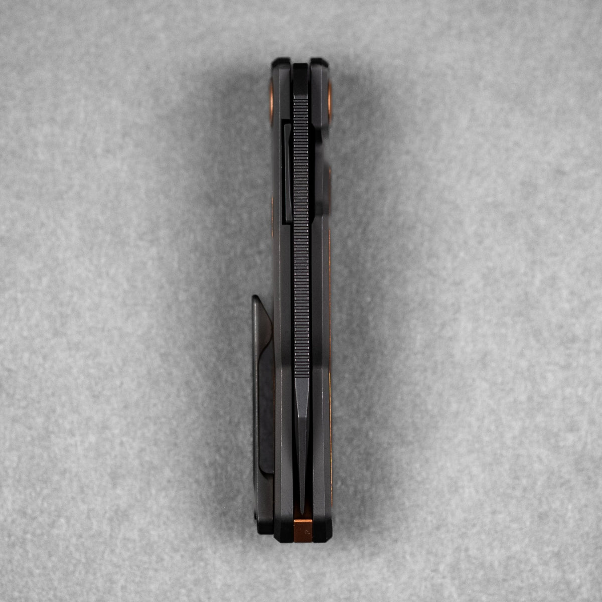 Divo x URBAN Saloon - Blackwashed S90V & Blackwashed Titanium Seigaiha w/ Copper Accents - URBAN EDC®
