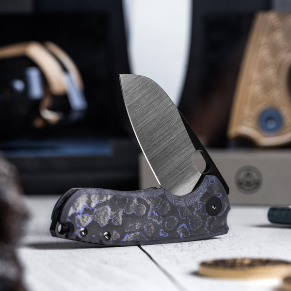 Drop Date (01/28): URBAN F5.5 - Belt Satin DLC Magnacut & Purple Flow Camo Carbon - URBAN EDC®