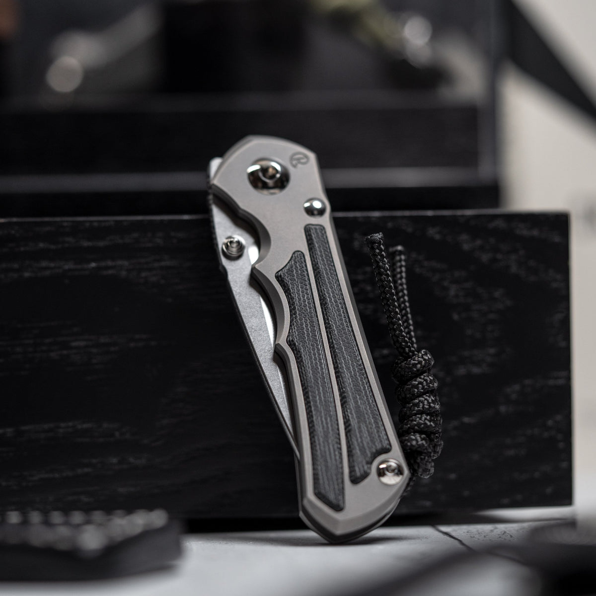 Drop Date (03/04): Chris Reeve Small Inkosi Drop Point - Magnacut & Glass Blasted Titanium w/ Black Canvas Micarta - URBAN EDC®
