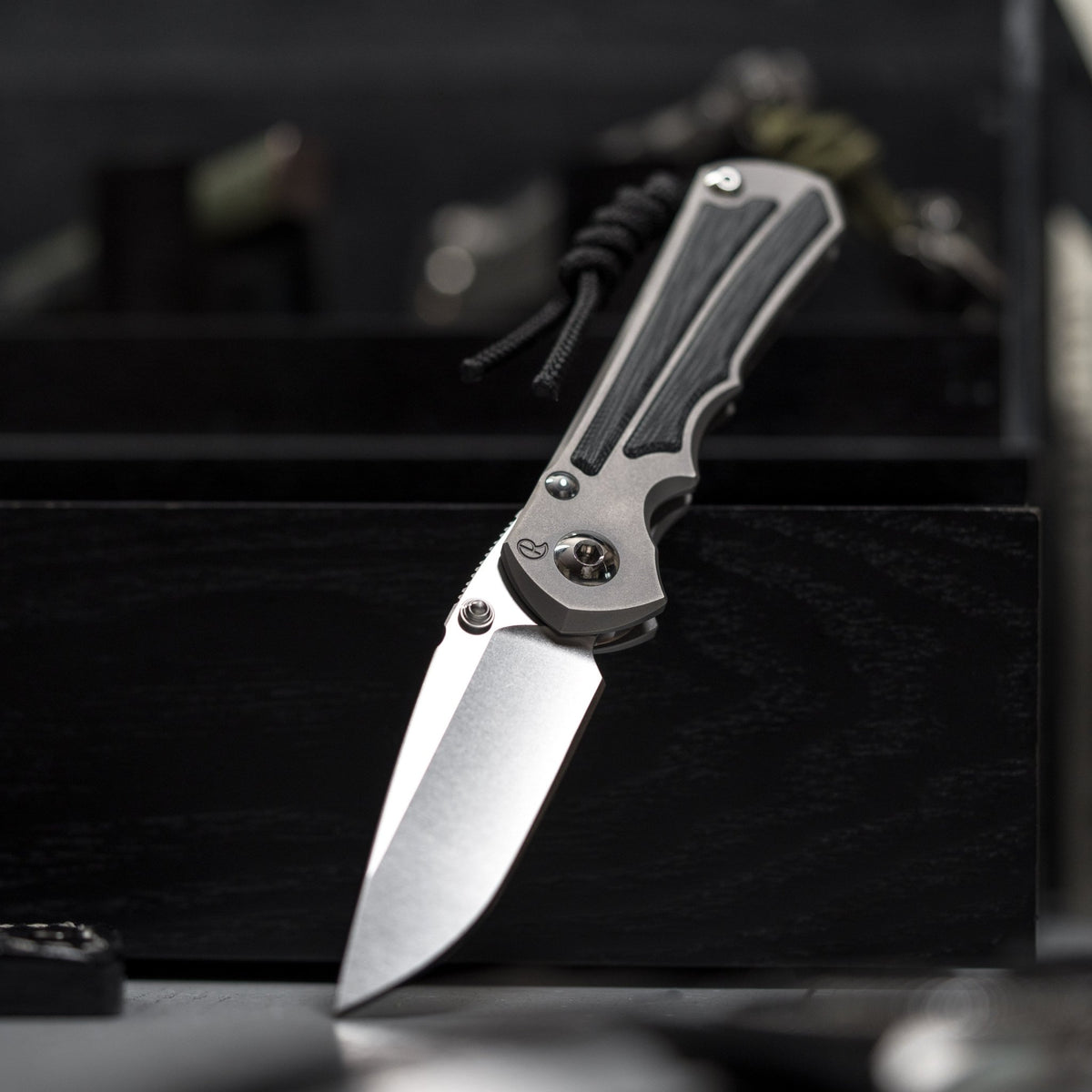 Drop Date (03/04): Chris Reeve Small Inkosi Drop Point - Magnacut & Glass Blasted Titanium w/ Black Canvas Micarta - URBAN EDC®