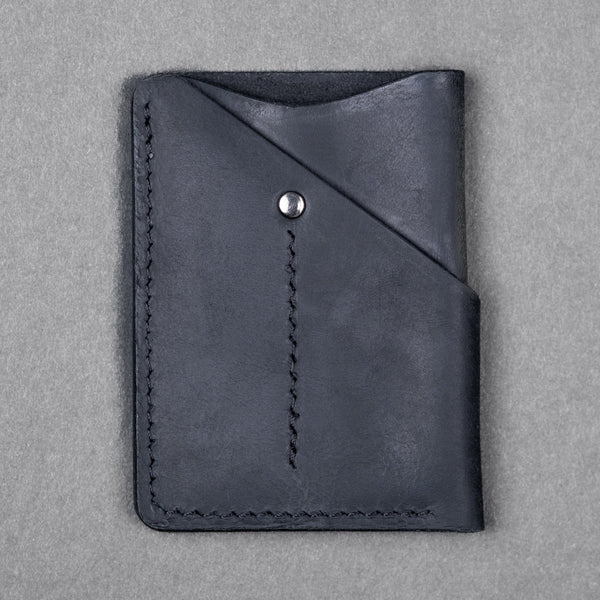Drop Date (03/05): Lex Wallet - Black Full - Grain Buffalo Leather - URBAN EDC®