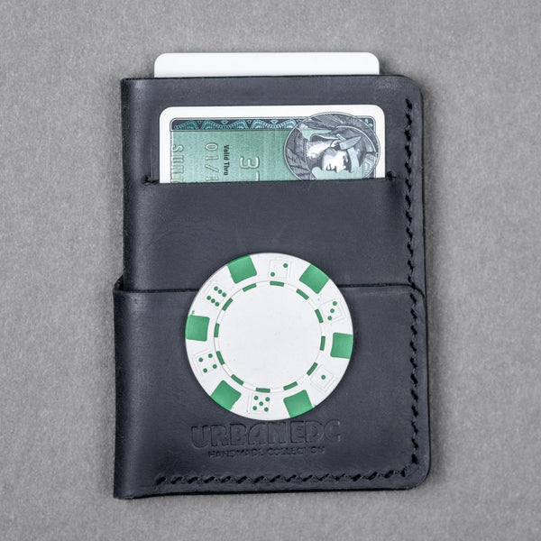 Drop Date (03/05): Lex Wallet - Black Full - Grain Buffalo Leather - URBAN EDC®