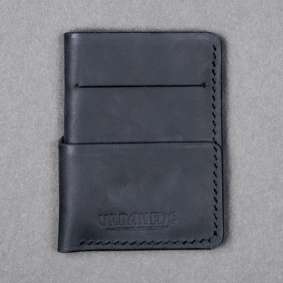 Drop Date (03/05): Lex Wallet - Black Full - Grain Buffalo Leather - URBAN EDC®