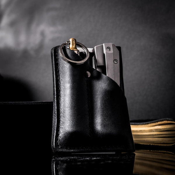 Drop Date (03/05): Lex Wallet - Black Full - Grain Buffalo Leather - URBAN EDC®