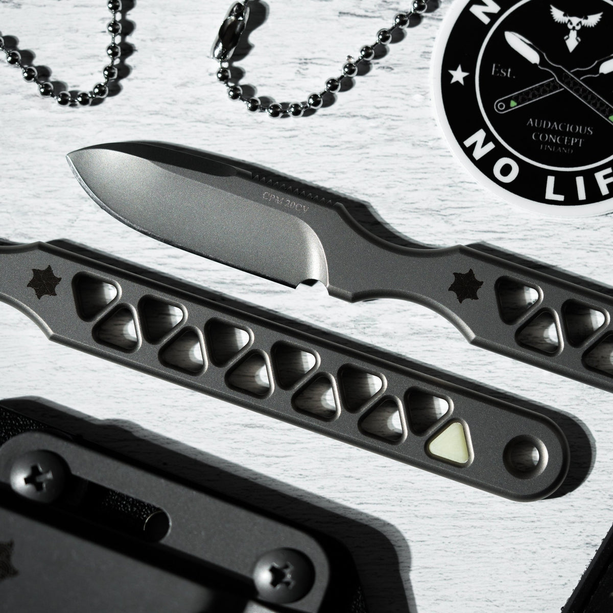 Drop Date (03/12): Audacious Concept Backcountry Scalpel V3 - Beadblasted CPM20CV - URBAN EDC®