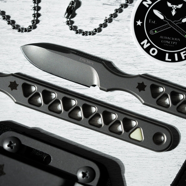 Drop Date (03/12): Audacious Concept Backcountry Scalpel V3 - Beadblasted CPM20CV - URBAN EDC®