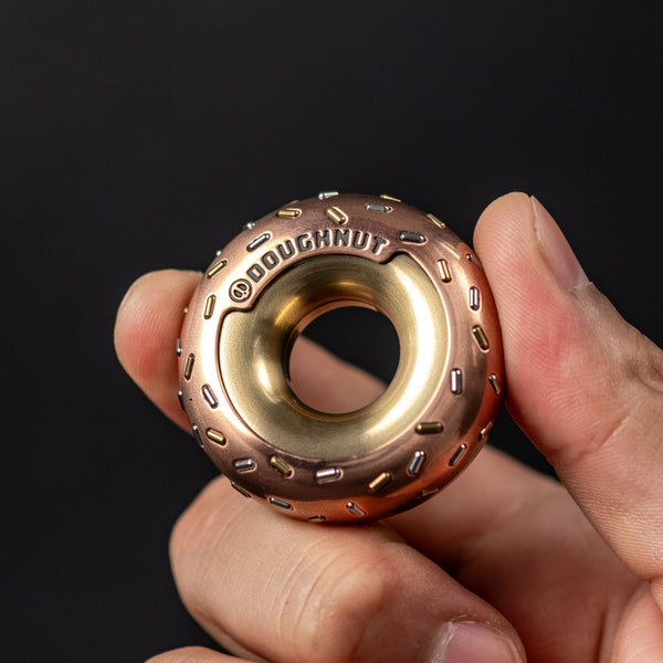 Drop Date (03/12): Lautie x URBAN Doughnut Spinner - Copper & Brass - URBAN EDC®