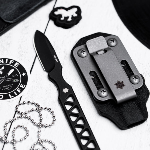 Drop Date (03/19): Audacious Concept Backcountry Scalpel V3 - Blackwashed CPM20CV - URBAN EDC®