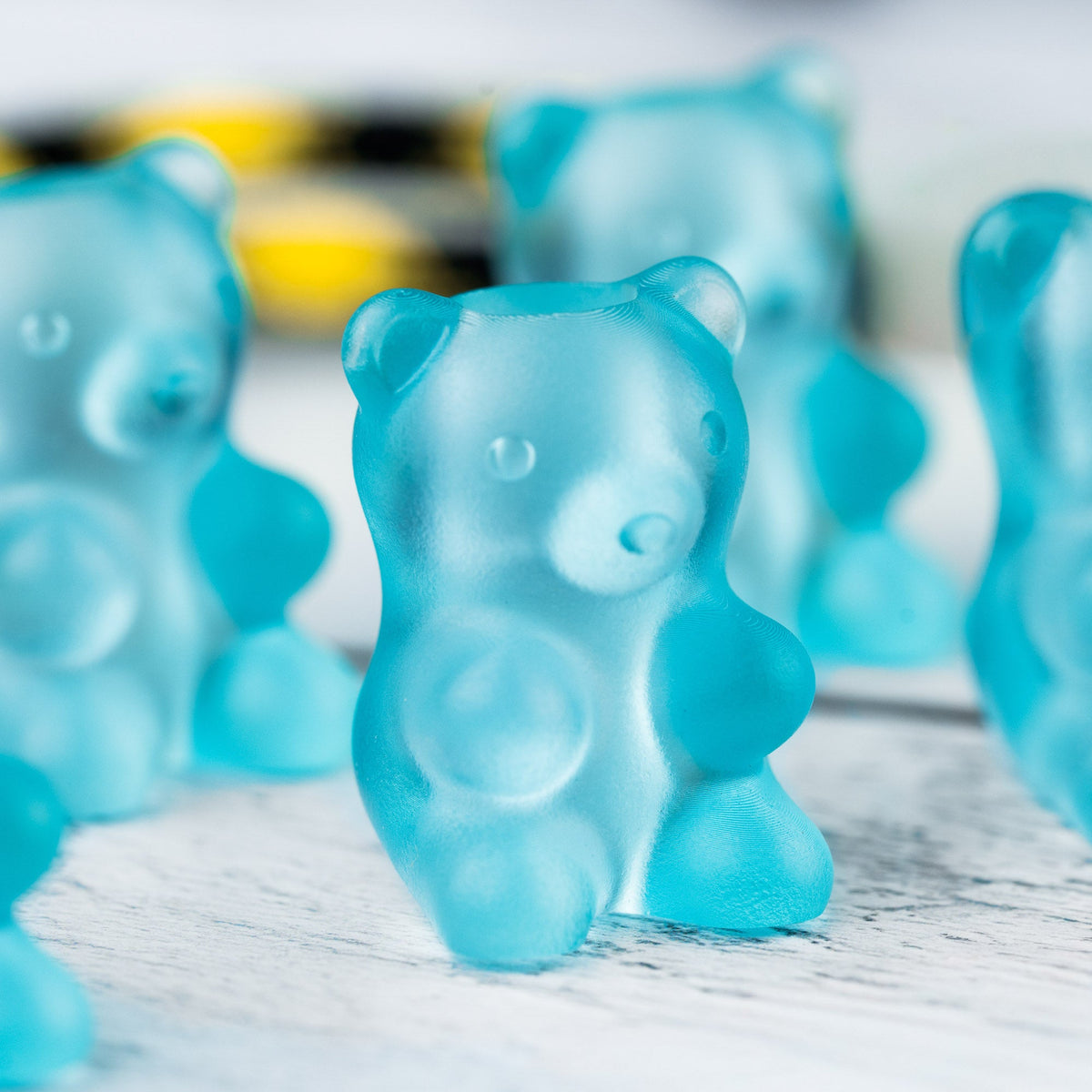 Drop Date (04/22): Gummy Bear Lanyard Bead - Blue Raspberry - URBAN EDC®
