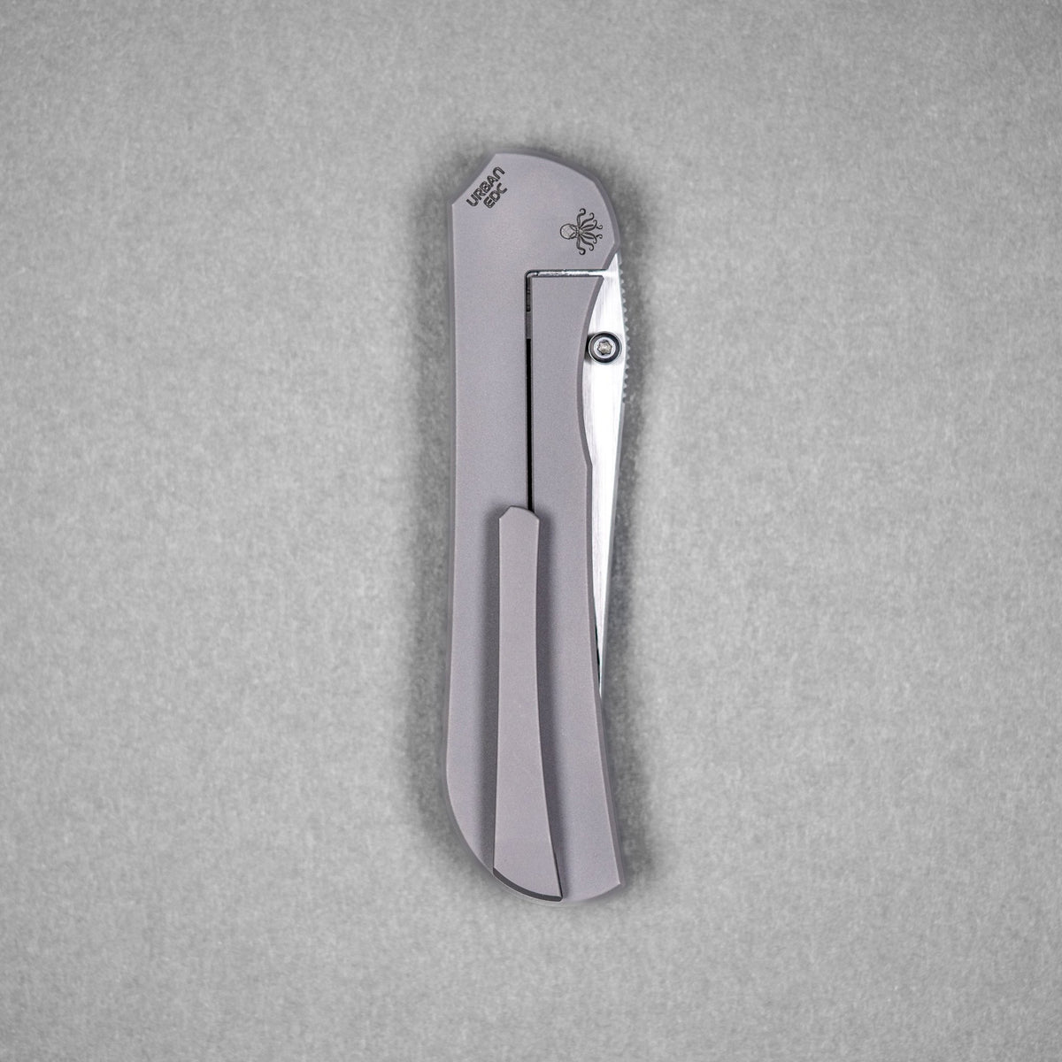 Drop Date (04/22): Piratech x URBAN Saga - Satin S90V & Bead Blast Titanium w/ Blue Seigaiha - URBAN EDC®