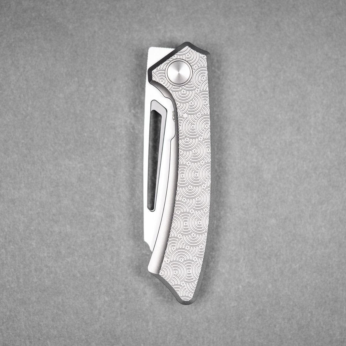 Drop Date (05/27): Gecko x URBAN Pictus V2 - Hand - Rubbed Vanax & Stonewashed Ti Chaos Seigaiha™ - URBAN EDC®